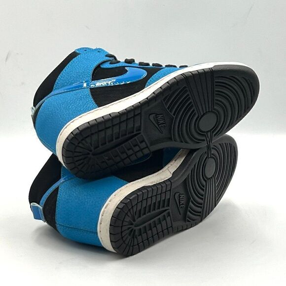 Nike Wmns Dunk Sky High Wedge 'Black Blue Lacquer' (2014) - Picture 7 of 8